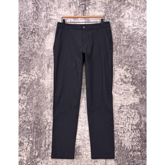 Lululemon Commission Pants 31 x 30 Mens Slim Fit Warpstreme Gray - Picture 1 of 7